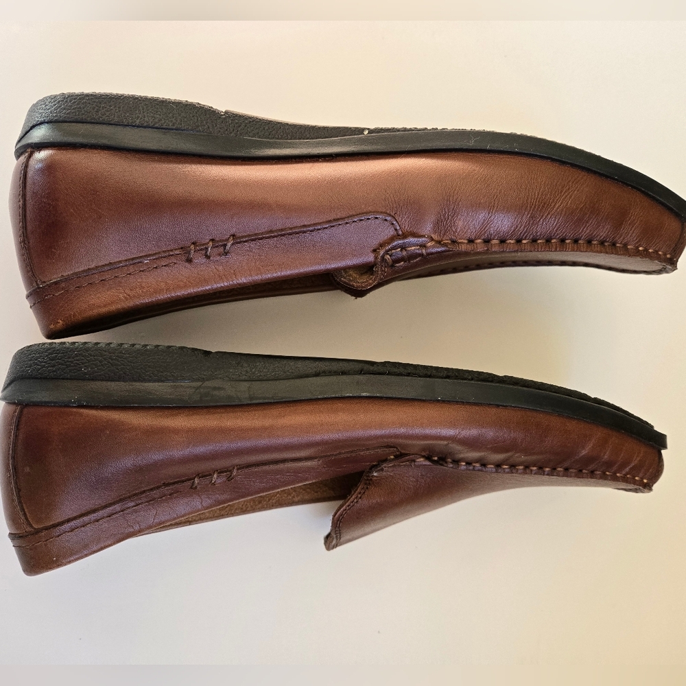 Dockers Men's Brown Leather Loafers - Picture 3 of 8